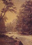 Albert Bierstadt Lower Yosemite Valley oil on canvas